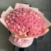 100 pink roses