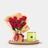Bouquet with mix chocolate
