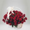 50 roses basket