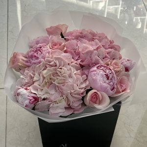 Hydrangeas and peonies