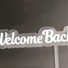 Welcome back phrase