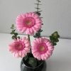gerbera vase pink