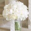 Peonies bridal bouquet