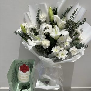 Vanilla cake package