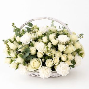 White basket